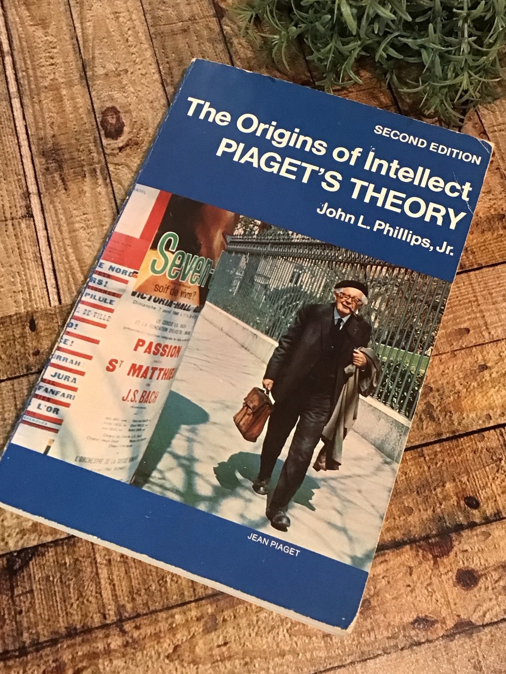 ♥️ 5/35$ The Origins of Intellect: Piaget's Theory by John L. Phillips